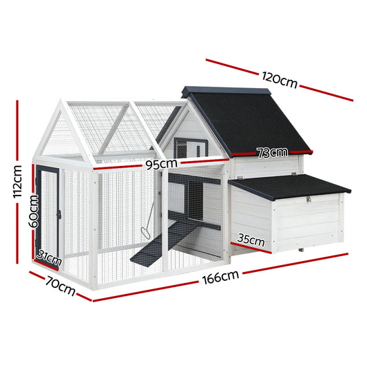 Chicken Coop - Rabbit Hutch - Large Wooden