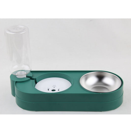 Cat Water Fountain Automatic Feeder - Off White