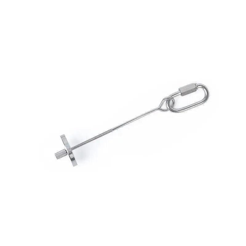Stainless Steel Bird Parrot Cage - Skewer Food Spear Fruit Holder - 23cm - S