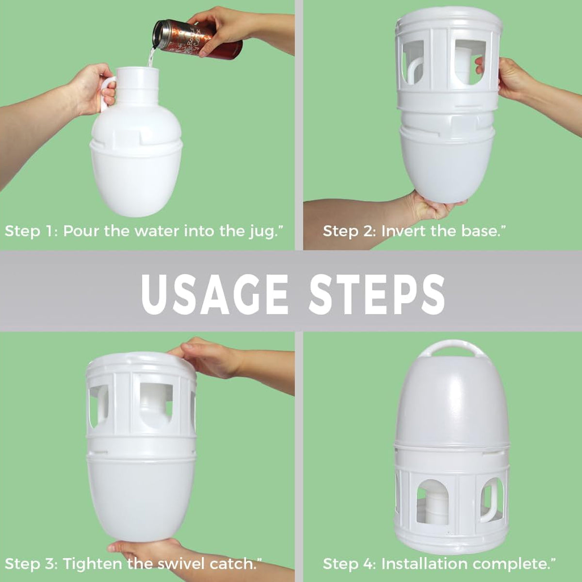 3L Bird Water Dispenser Feeder