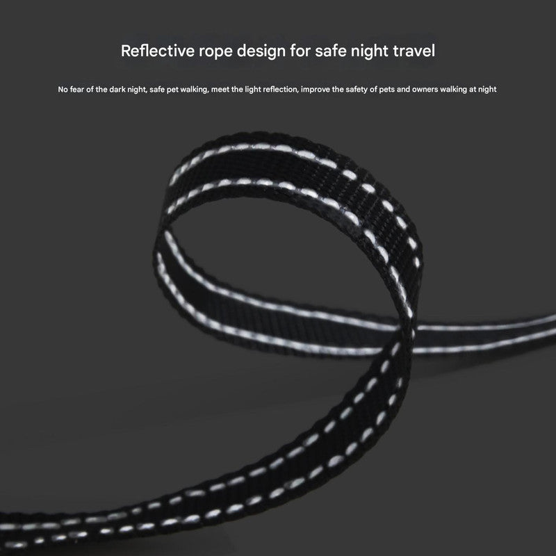 Retractable Dog Leash - Reflective Pet Lead with 3m Extension, One-Button Control - Various Colours