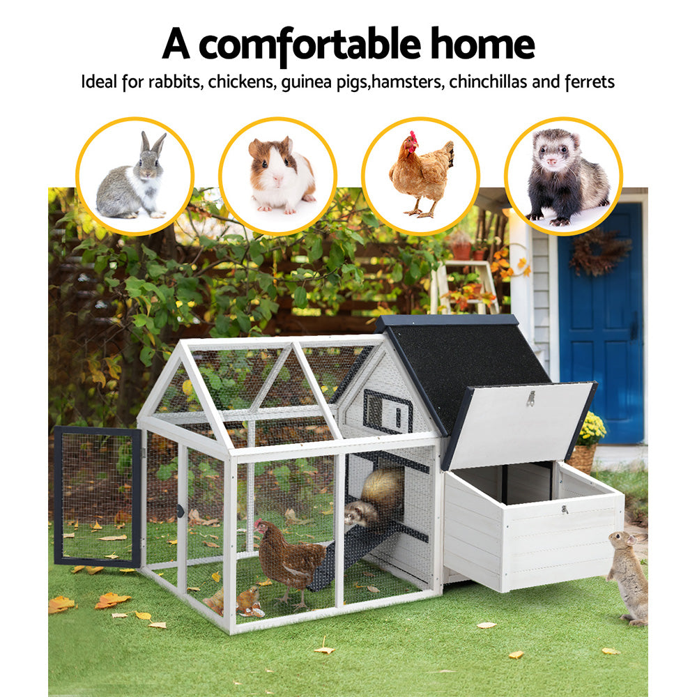 Chicken Coop -  Rabbit Hutch - Large Wooden