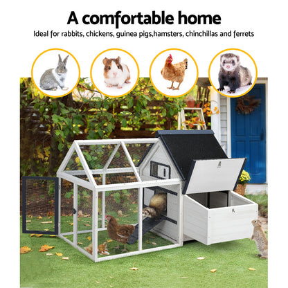 Chicken Coop -  Rabbit Hutch - Large Wooden