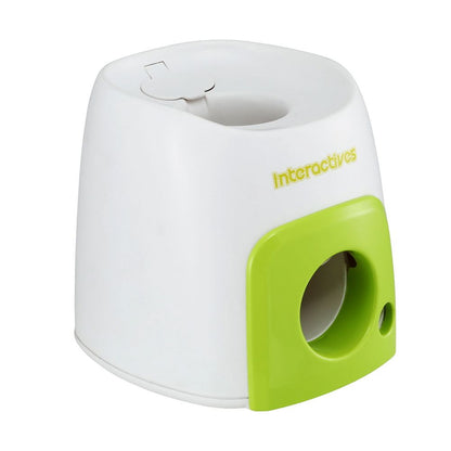 i.Pet 2-in-1 Interactive Dog Treat Dispenser Toy with 2 Balls Green