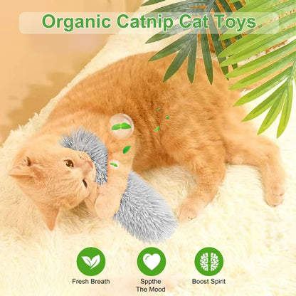 3-Piece Cat Toys Interactive Cat Toys Cat Pillow Toys Catnip Toys Indoor Cat Toys Soft