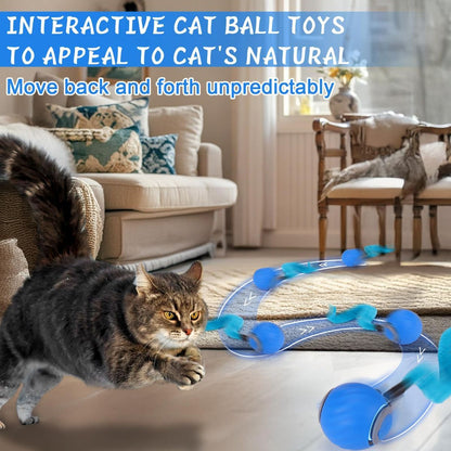 Interactive Cat Toy Cat Ball Toy Feather Worm Toy Cat Toy With Bells Australian