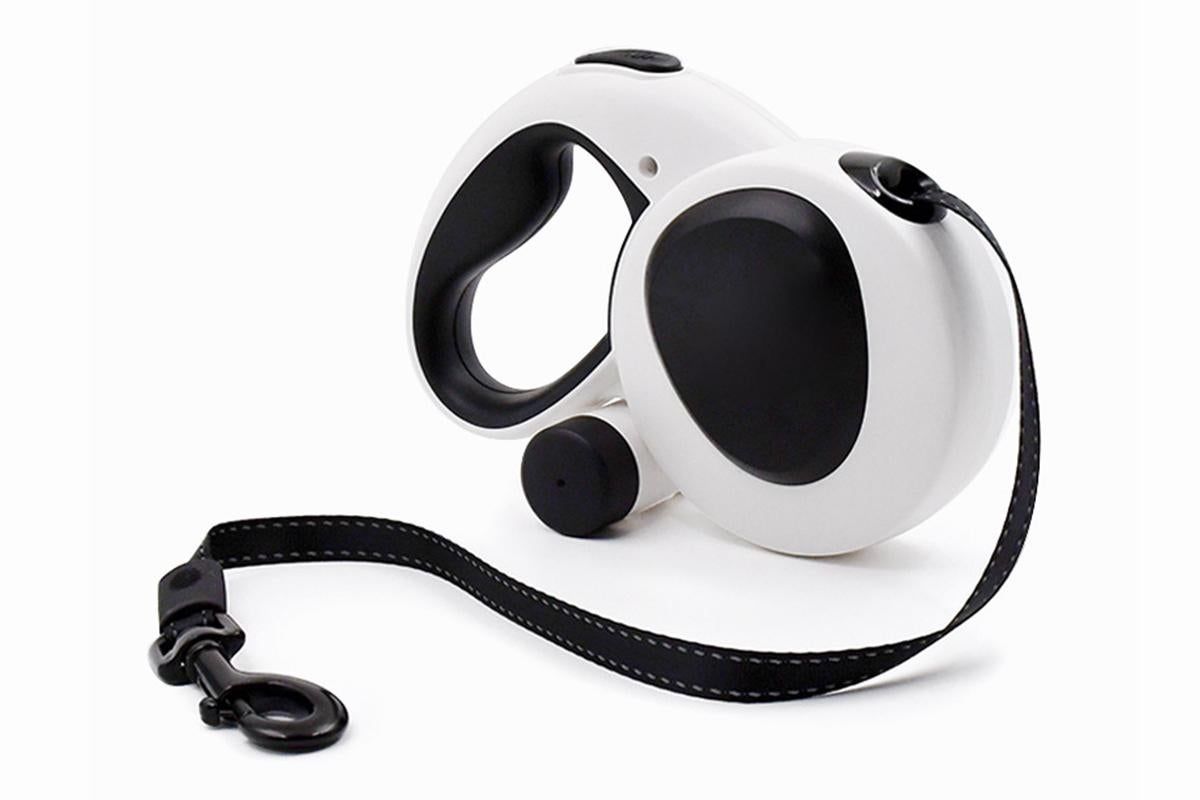 5m Auto Retractable Dog Leash with LED Light Pet Walking Lead for Small Medium Large Dogs - L