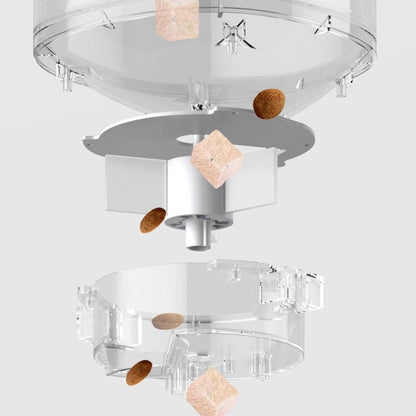 Automatic Cat Feeder WiFi Automatic Dog Food Dispenser with Camera Remote