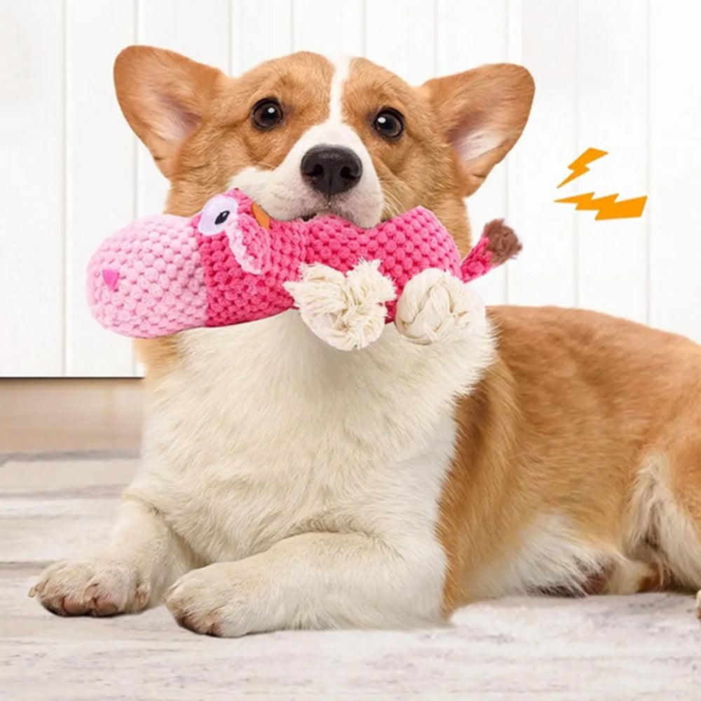 Dog Toys for Aggressive Chewers - Squeaky Toys to Keep Dogs Busy Style 2