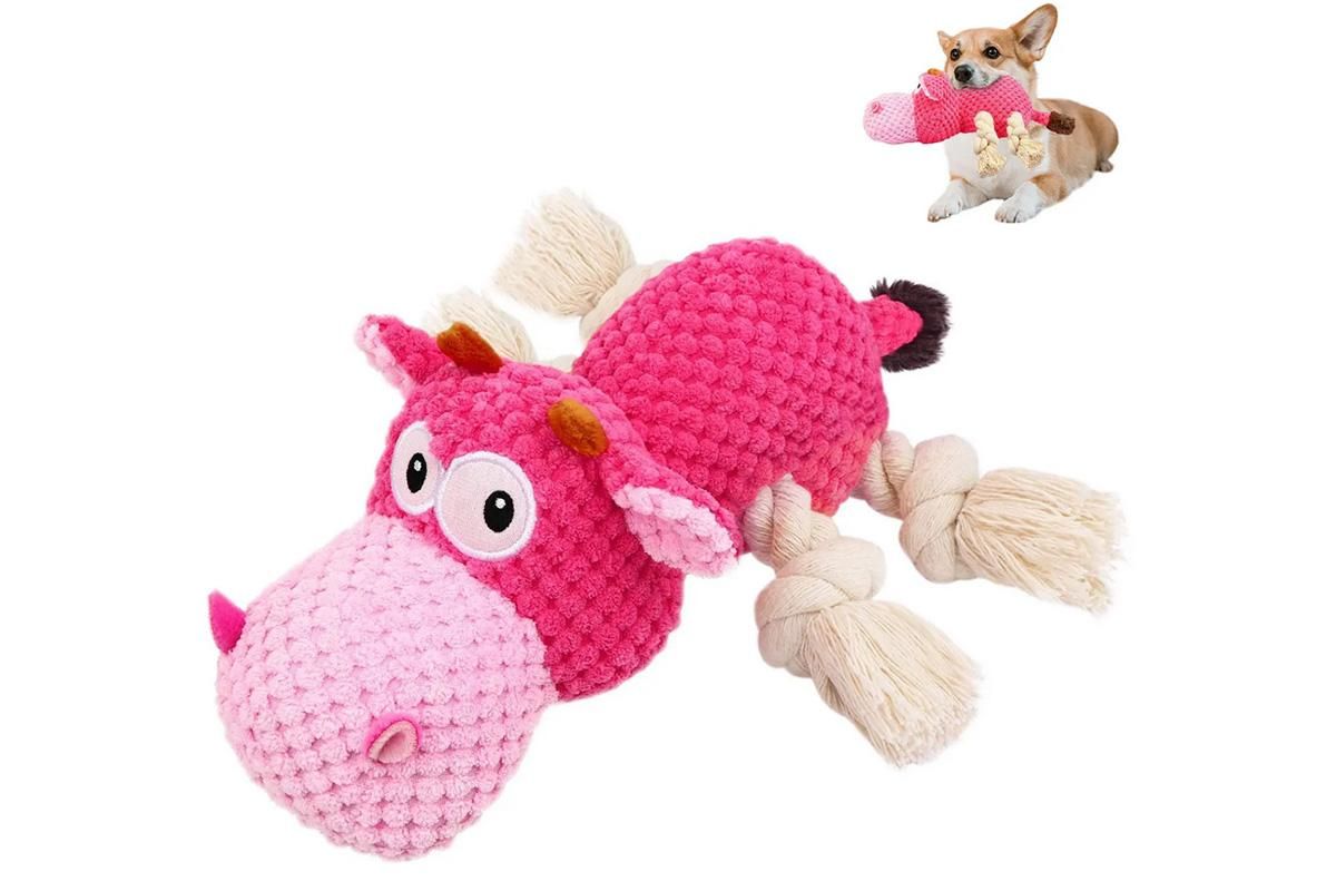 Dog Toys for Aggressive Chewers - Squeaky Toys to Keep Dogs Busy Style 2