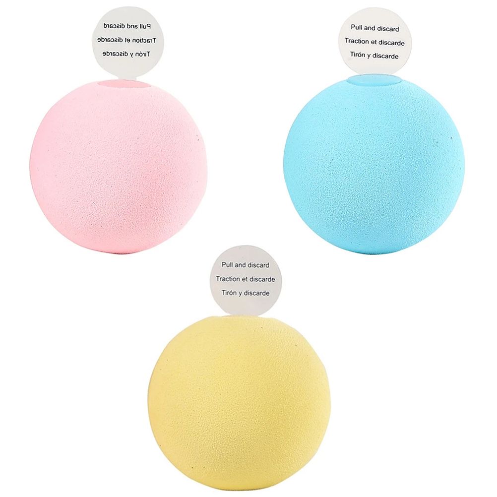 3PCS Cat Ball Toy Interactive Cat Toy Cat Catnip Toys for Cat Exercise Stimulates Cat Instinct to Hunt