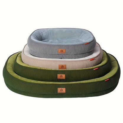 Pet Bed Dog Bed Cat Bed All-Season Washable Dog Bed Small Dog Bed Medium Dog - tan - Size XL90-75-12