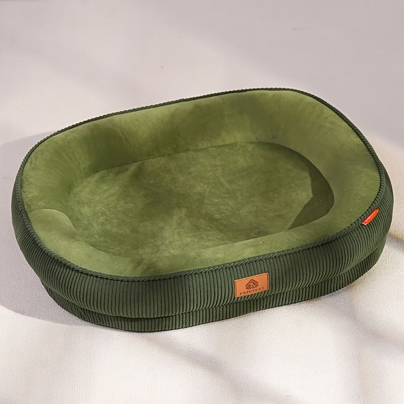 Pet Bed Dog Bed Cat Bed All-Season Washable Dog Bed Small Dog Bed Medium Dog - tan - Size XL90-75-12