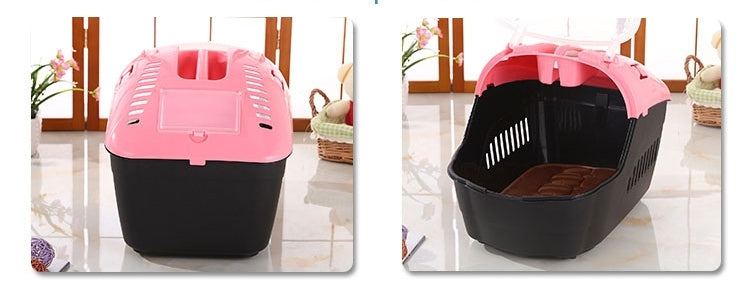 YES4PETS Portable Travel Dog Cat Crate Pet Carrier Cage
