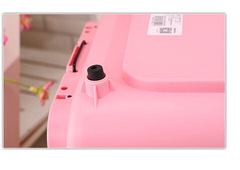 YES4PETS Portable Plastic Dog Cat Pet Carrier Travel Cage With Tray