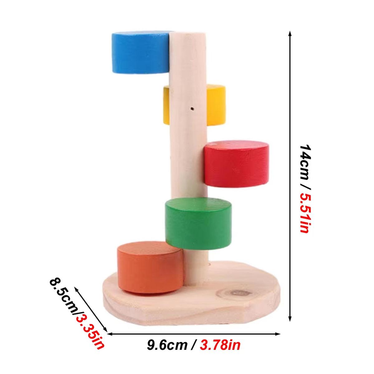 Colorful Cloud Ladder Climbing - Hamster Toys