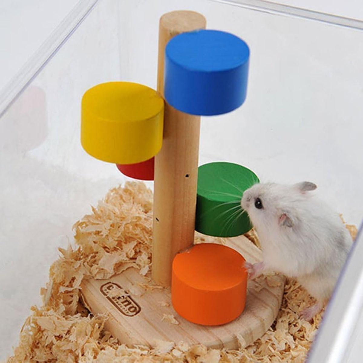 Colorful Cloud Ladder Climbing - Hamster Toys