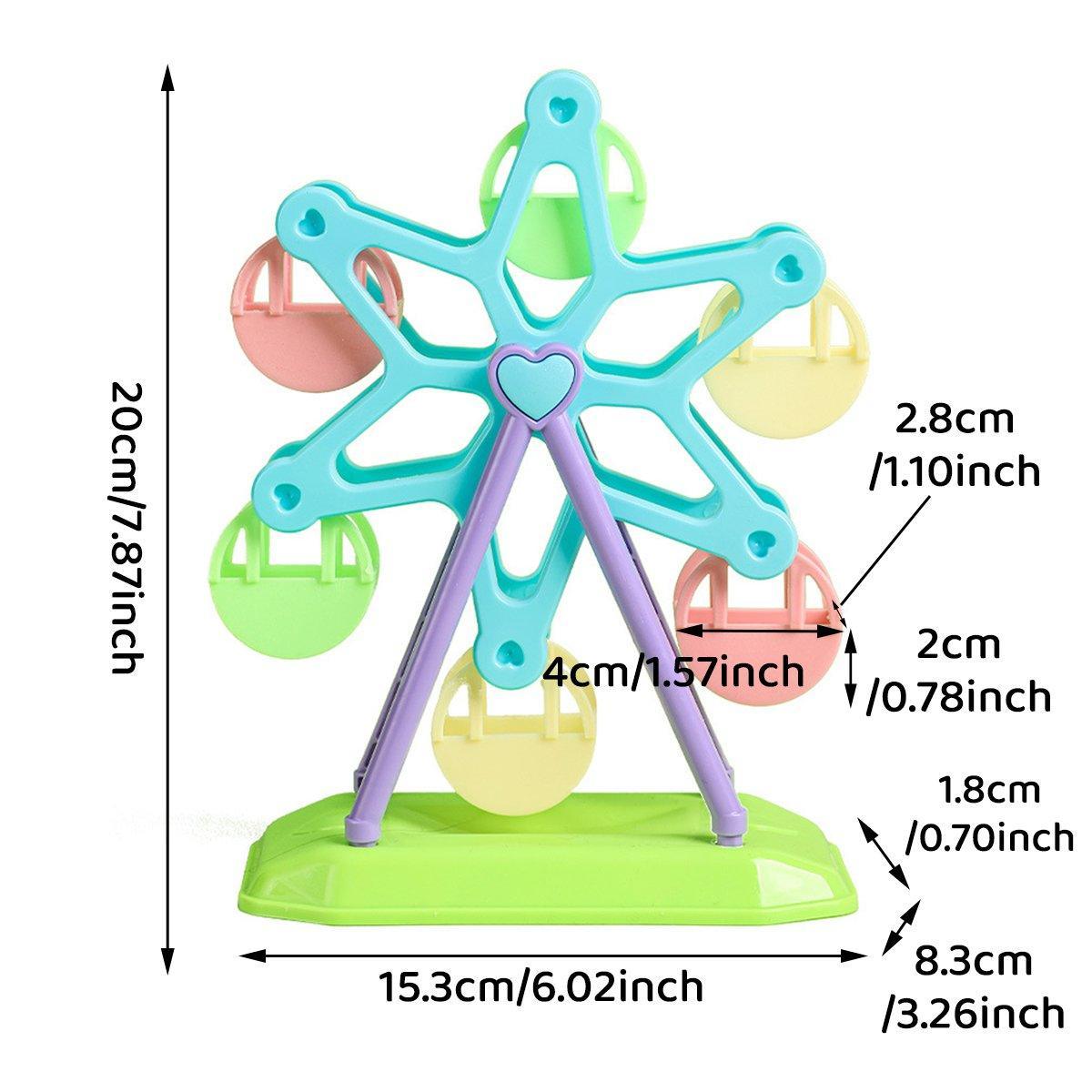 Interactive Ferris Wheel Parrot Toy