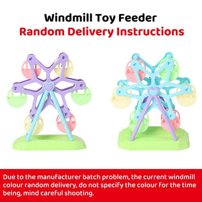 Interactive Ferris Wheel Parrot Toy