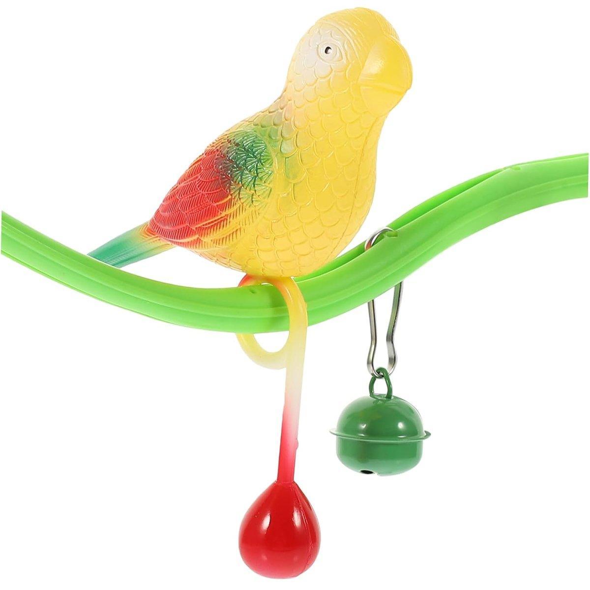 Parrot and Bell Bird Toy