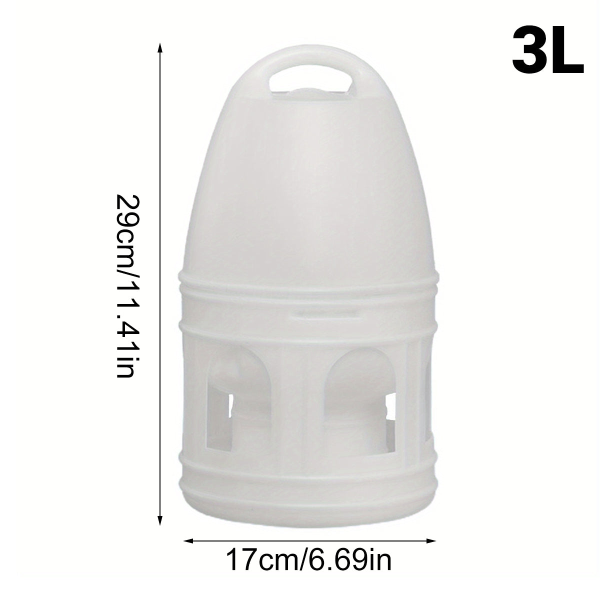 3L Bird Water Dispenser Feeder