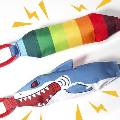 Corn-shaped Tug-of-War Dog Toy with Suction Cup & Chew Rope Knot - Interactive Squeaky Molar Toy for Puppies & Small Dogs