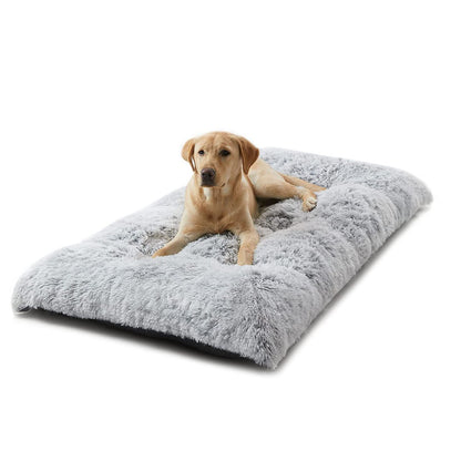 Orthopedic Long Dog Bed - Grey